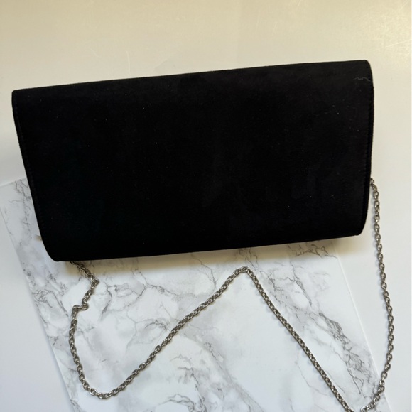Tassels envelope clutch /crossbody . 6L x 10.5W - Picture 6 of 15